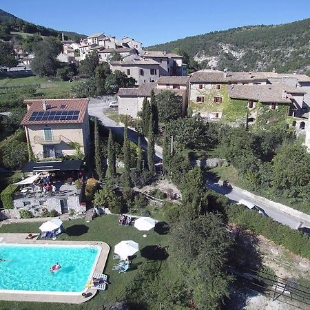 Vallo di Nera Agriturismo Roccagelli מראה חיצוני תמונה