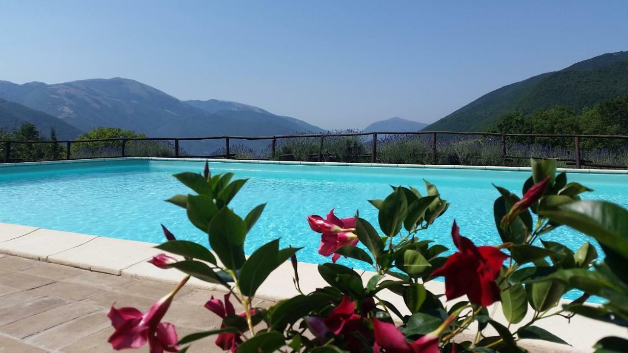 Vallo di Nera Agriturismo Roccagelli מראה חיצוני תמונה