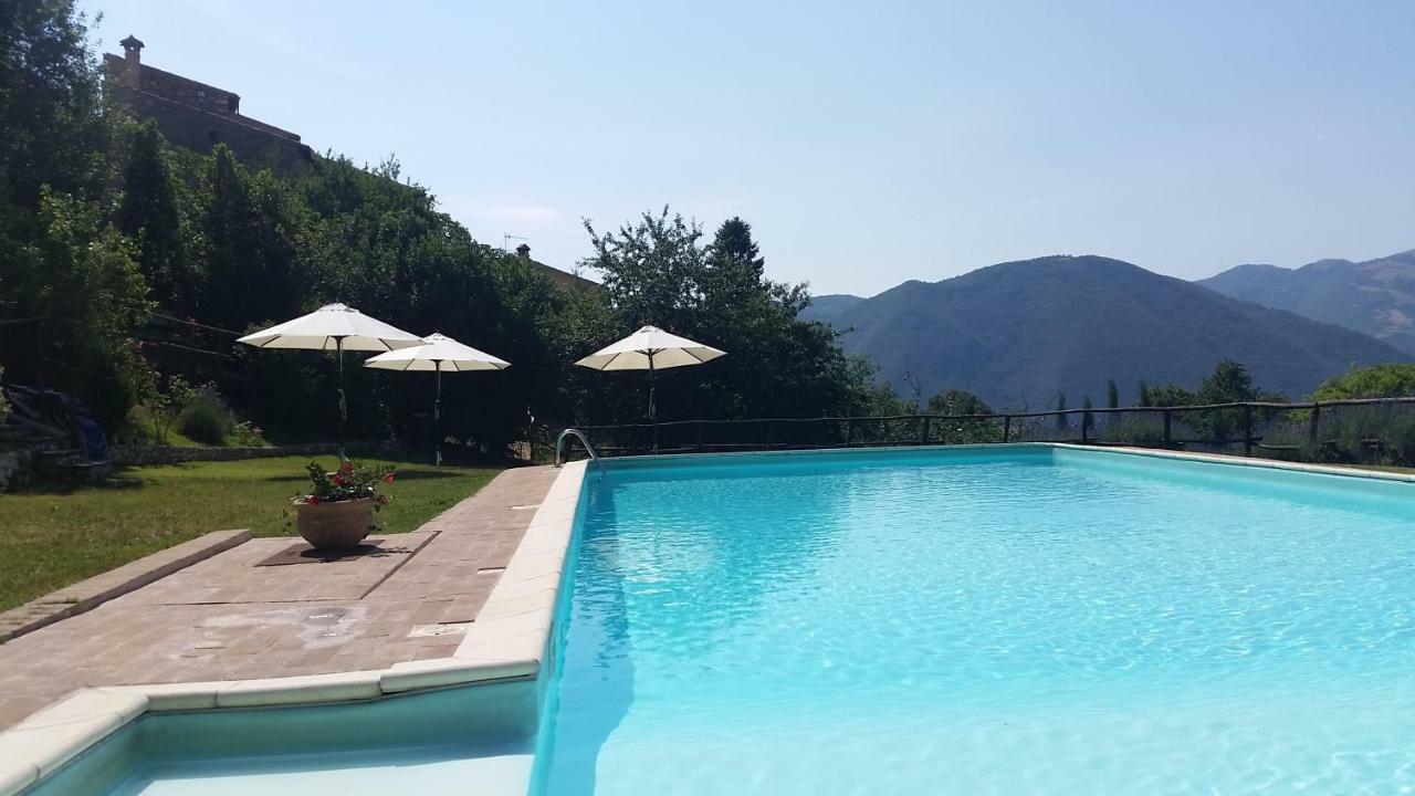 Vallo di Nera Agriturismo Roccagelli מראה חיצוני תמונה